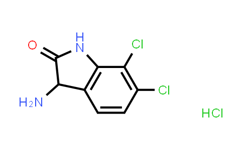 CAS No. 1269151-06-5, 3-Amino-6,7-dichloro-2,3-dihydro-1h-indol-2-one hydrochloride
