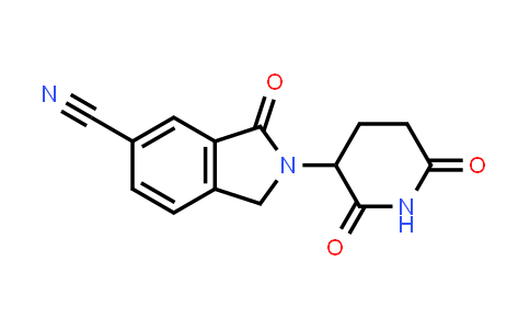 DY831752 | 2639386-82-4 | 2-(2,6-二氧代哌啶-3-基)-3-氧代异吲哚-5-腈
