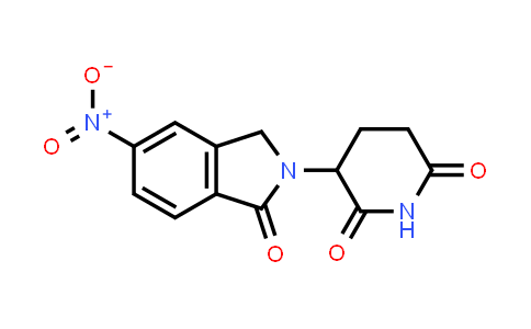 CAS No. 1198787-23-3, 3-(5-Nitro-1-oxoisoindolin-2-yl)piperidine-2,6-dione