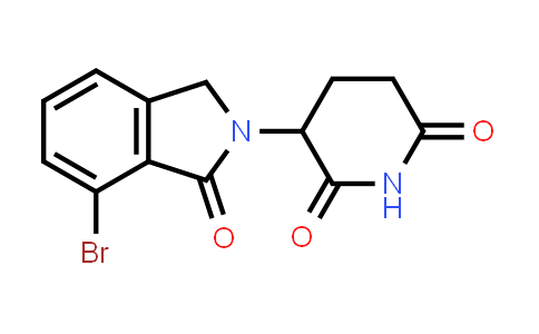 CAS No. 2229976-08-1, 3-(7-Bromo-1-oxoisoindolin-2-yl)piperidine-2,6-dione