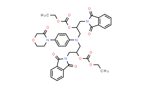 MC831762 | 1642601-00-0 | 二乙基(((4-(3-氧代吗啉基)苯基)氮杂二基)双(1-(1,3-二氧代异吲哚啉-2-基)丙烷-3,2-二基))二碳酸酯