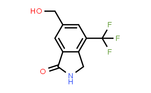 CAS No. 2368849-95-8, 6-(Hydroxymethyl)-4-(trifluoromethyl)isoindolin-1-one
