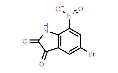 CAS No. 49764-59-2, 5-Bromo-7-nitroisatin