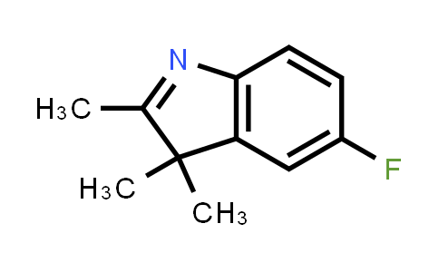CAS No. 54136-23-1, 5-Fluoro-2,3,3-trimethyl-3H-indole