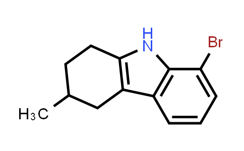 CAS No. 1493130-82-7, 8-Bromo-3-methyl-2,3,4,9-tetrahydro-1h-carbazole