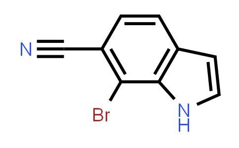 CAS No. 2173193-92-3, 7-Bromo-1H-indole-6-carbonitrile