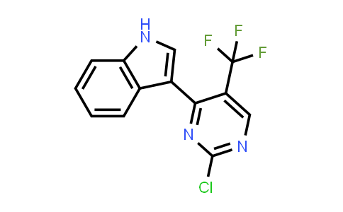 CAS No. 1356962-86-1, 3-(2-氯-5-(三氟甲基)嘧啶-4-基)-1H-吲哚
