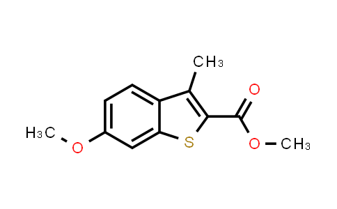 MC831796 | 82788-18-9 | Methyl 6-methoxy-3-methylbenzo[b]thiophene-2-carboxylate