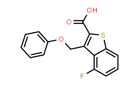 929974-17-4 | 4-Fluoro-3-(phenoxymethyl)-1-benzothiophene-2-carboxylic acid