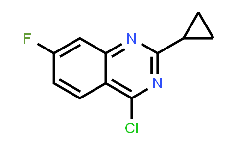 1699190-56-1 | 4-Chloro-2-cyclopropyl-7-fluoroquinazoline
