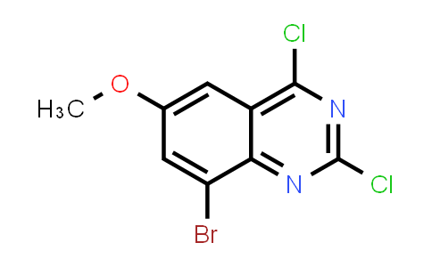 DY831850 | 1388026-74-1 | 8-溴-2,4-二氯-6-甲氧基喹唑啉