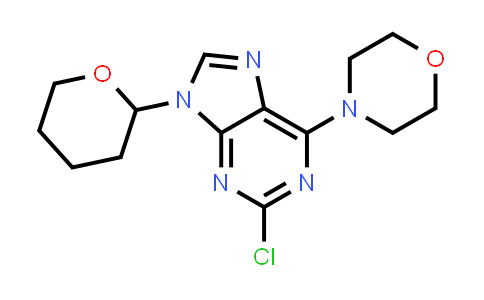 95758-04-6 | 4-(2-Chloro-9-(tetrahydro-2H-pyran-2-yl)-9H-purin-6-yl)morpholine