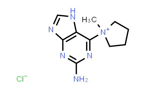 MC831871 | 680622-68-8 | 1-(2-amino-7H-purin-6-yl)-1-methylpyrrolidin-1-ium chloride