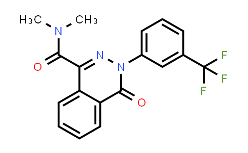MC831989 | 338975-89-6 | N,N-二甲基-4-氧代-3-(3-(三氟甲基)苯基)-3,4-二氢酞嗪-1-甲酰胺