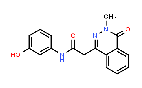 MC832018 | 412922-94-2 | N-(3-hydroxyphenyl)-2-(3-methyl-4-oxo-3,4-dihydrophthalazin-1-yl)acetamide