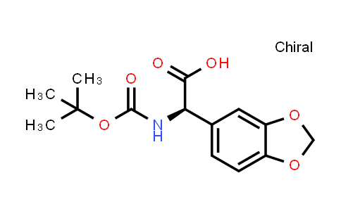 73101-12-9 | (R)-2-(Benzo[d][1,3]dioxol-5-yl)-2-((tert-butoxycarbonyl)amino)acetic acid