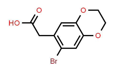 98947-00-3 | 2-(7-Bromo-2,3-dihydro-1,4-benzodioxin-6-yl)acetic acid