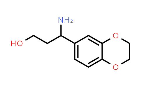 613656-44-3 | 3-Amino-3-(2,3-dihydrobenzo[b][1,4]dioxin-6-yl)propan-1-ol