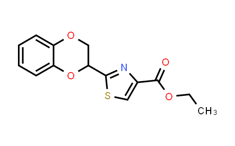 465514-25-4 | Ethyl 2-(2,3-dihydrobenzo[b][1,4]dioxin-2-yl)thiazole-4-carboxylate
