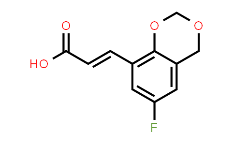 773132-38-0 | (2e)-3-(6-氟-2,4-二氢-1,3-苯并二噁英-8-基)丙-2-烯酸