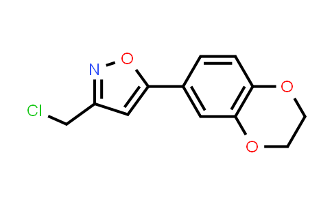 MC832244 | 941235-02-5 | 3-(chloromethyl)-5-(2,3-dihydro-1,4-benZodioxin-6-yl)-1,2-oxazole