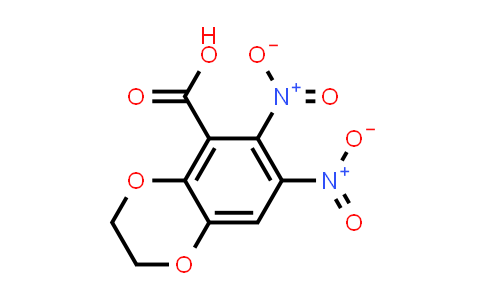 66411-42-5 | 6,7-Dinitro-2,3-dihydro-1,4-benzodioxine-5-carboxylic acid