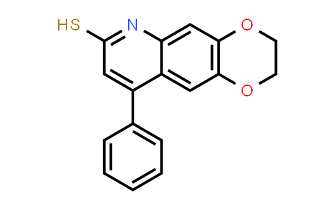 875419-53-7 | 9-Phenyl-2h,3h-[1,4]dioxino[2,3-g]quinoline-7-thiol