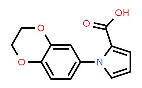 MC832269 | 1155519-16-6 | 1-(2,3-Dihydro-1,4-benzodioxin-6-yl)-1h-pyrrole-2-carboxylic acid