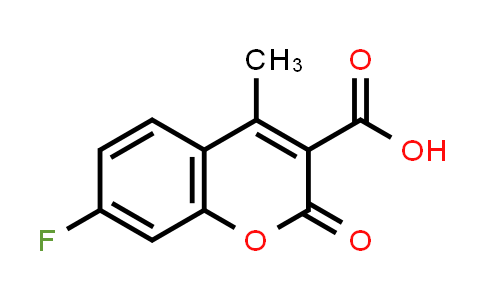536741-68-1 | 7-Fluoro-4-methyl-2-oxo-2H-1-benzopyran-3-carboxylic acid