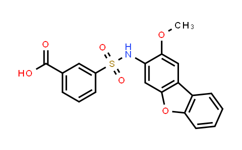618393-56-9 | 3-[[(2-甲氧基-3-二苯并呋喃基)氨基]磺酰基]苯甲酸