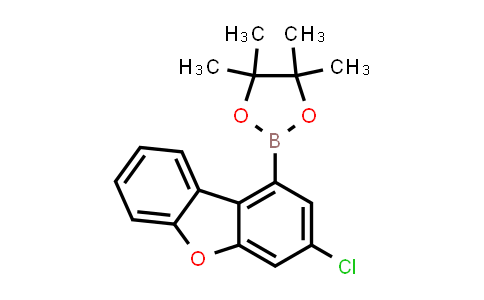 2404594-48-3 | 3-Chloro-1-(4,4,5,5-tetramethyl-1,3,2-dioxaborolan-2-yl)dibenzofuran