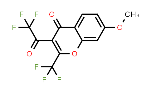 1284282-62-7 | 7-Methoxy-3-(2,2,2-trifluoroacetyl)-2-(trifluoromethyl)-4H-chromen-4-one