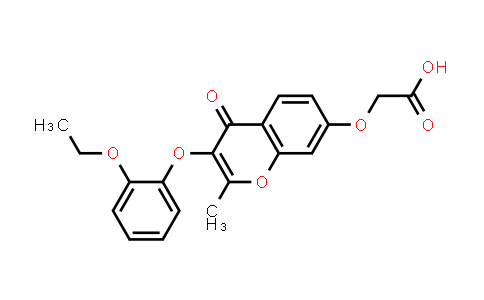 929339-45-7 | 2-((3-(2-Ethoxyphenoxy)-2-methyl-4-oxo-4h-chromen-7-yl)oxy)acetic acid