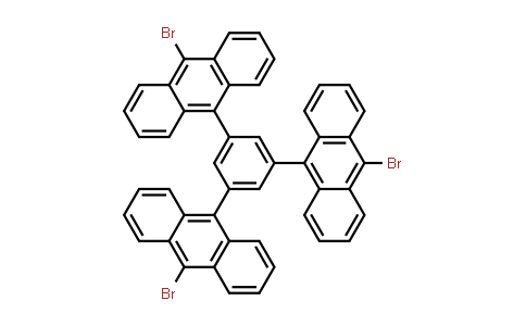 813461-34-6 | 1,3,5-Tris(10-bromoanthracen-9-yl)benzene