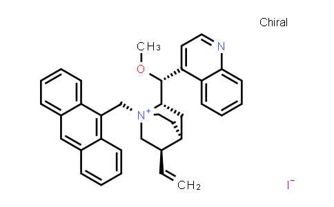 374562-79-5 | (1S,2S,4S,5R)-1-(anthracen-9-ylmethyl)-2-((R)-methoxy(quinolin-4-yl)methyl)-5-vinylquinuclidin-1-ium iodide