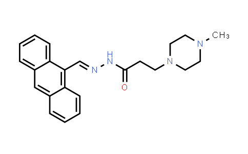 MC832700 | 303127-64-2 | N'-(蒽-9-基甲基烯)-3-(4-甲基哌嗪-1-基)丙烷酰肼