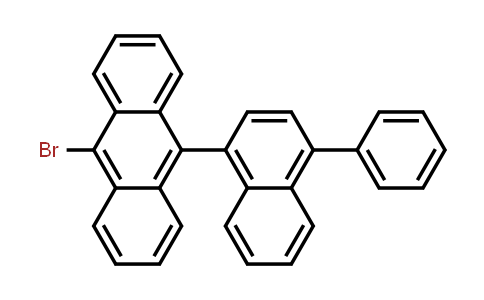 944801-28-9 | 9-溴-10-(4-苯基萘-1-基)蒽