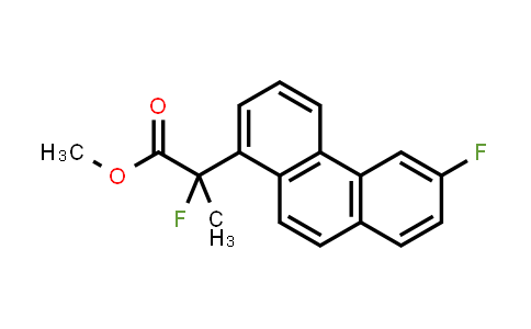DY832854 | 843614-86-8 | 2-氟-2-(6-氟菲-1-基)丙酸甲酯