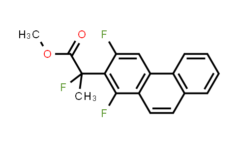 843614-91-5 | Methyl 2-(1,3-difluorophenanthren-2-yl)-2-fluoropropanoate