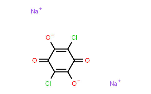 CAS No. 36275-66-8, Sodium 2,5-dichloro-3,6-dioxocyclohexa-1,4-diene-1,4-bis(olate)