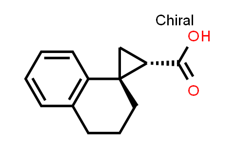 1499188-88-3 | rel-(1R,2S)-3′,4′-二氢螺[环丙烷-1,1′(2′H)-萘]-2-羧酸