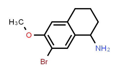 1337251-17-8 | 7-Bromo-6-methoxy-1,2,3,4-tetrahydronaphthalen-1-amine