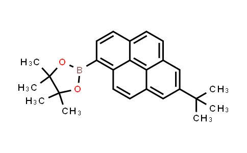 942506-80-1 | 2-[7-(1,1-Dimethylethyl)-1-pyrenyl]-4,4,5,5-tetramethyl-1,3,2-dioxaborolane