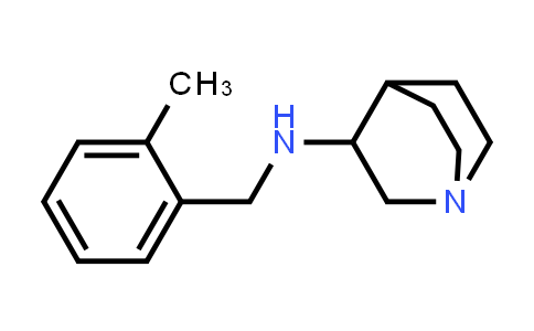 MC833142 | 940196-88-3 | n-[(2-methylphenyl)methyl]-1-azabicyclo[2.2.2]octan-3-amine