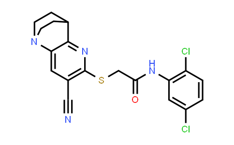 723748-47-8 | 2-[(7-Cyano-3,4-dihydro-2H-1,4-ethano-1,5-naphthyridin-6-yl)thio]-N-(2,5-dichlorophenyl)-acetamide