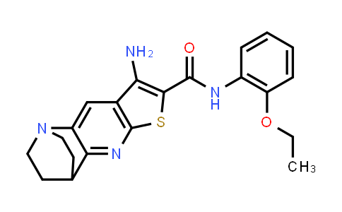 902041-35-4 | 8-Amino-N-(2-ethoxyphenyl)-3,4-dihydro-2H-1,4-ethanothieno[2,3-b][1,5]naphthyridine-7-carboxamide
