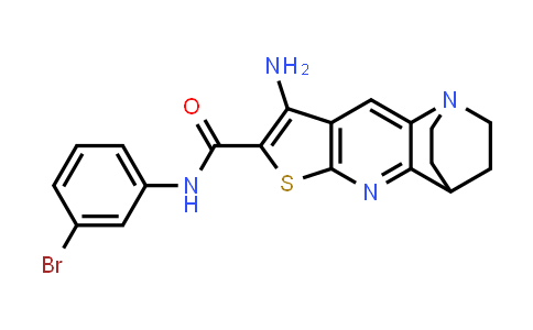 889955-64-0 | 8-氨基-N-(3-溴苯基)-3,4-二氢-2H-1,4-乙噻吩并[2,3-b][1,5]萘啶-7-甲酰胺