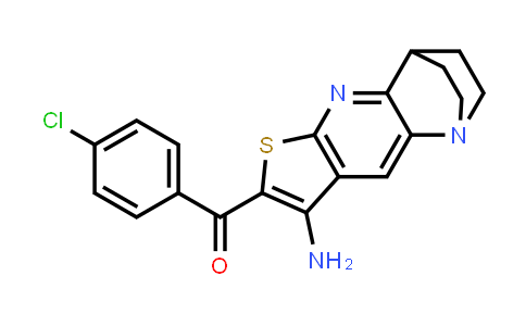 899371-27-8 | (8-Amino-3,4-dihydro-2H-1,4-ethanothieno[2,3-b][1,5]naphthyridin-7-yl)(4-chlorophenyl)methanone