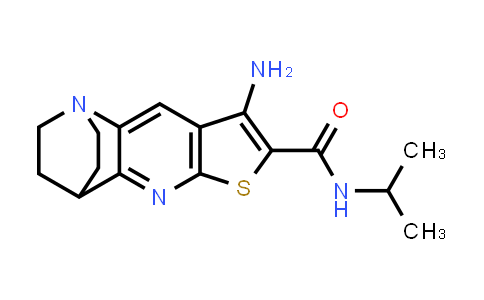 903212-54-4 | 8-Amino-N-isopropyl-3,4-dihydro-2H-1,4-ethanothieno[2,3-b][1,5]naphthyridine-7-carboxamide