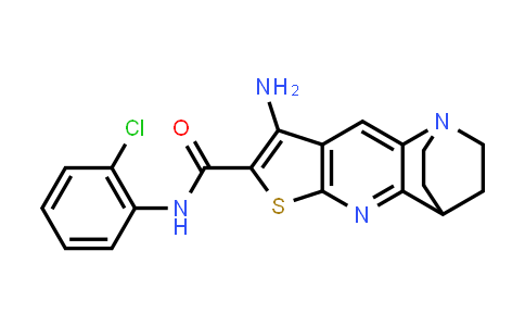 MC833185 | 902045-82-3 | 8-Amino-N-(2-chlorophenyl)-3,4-dihydro-2H-1,4-ethanothieno[2,3-b][1,5]naphthyridine-7-carboxamide